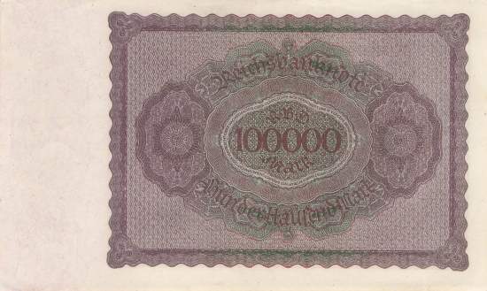 100000 Mark 1923